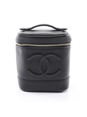 Chanel Coco Mark Vanity Handbag Grained #286026C11B
